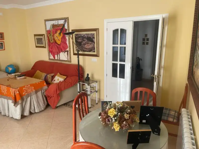 Living room of Houses for sale in Fuente de Cantos  with Air Conditioner, Heating and Terrace