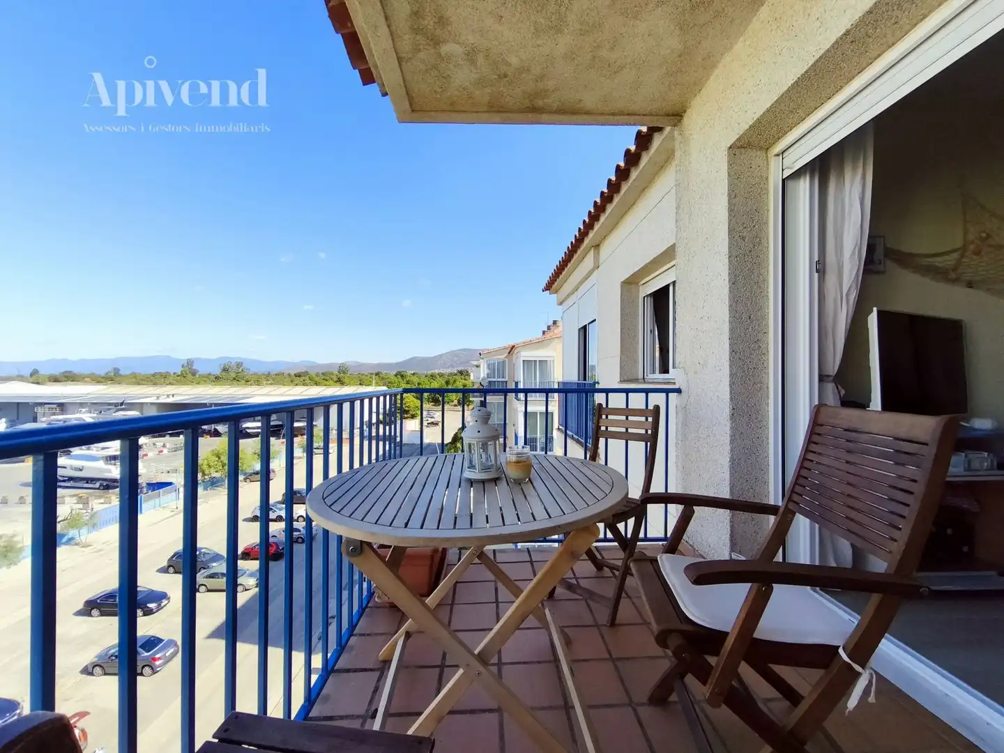 Terrasse von Wohnung zum Verkauf in Roses mit Klimaanlage, Heizung und Terrasse