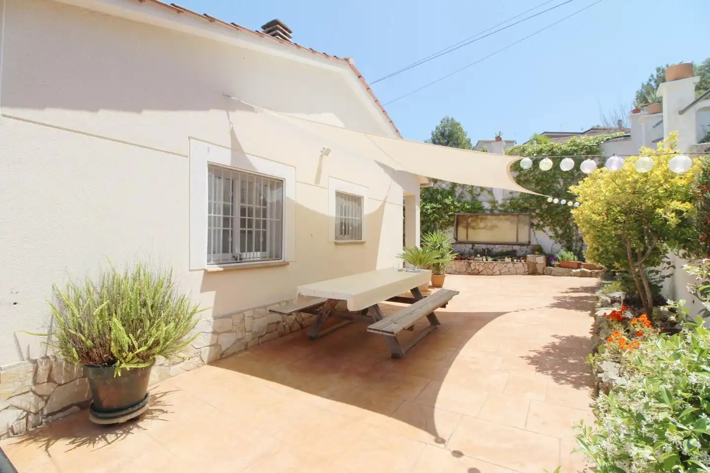 Jardí de Casa o xalet en venda en Lloret de Mar amb Aire condicionat, Jardí privat i Terrassa