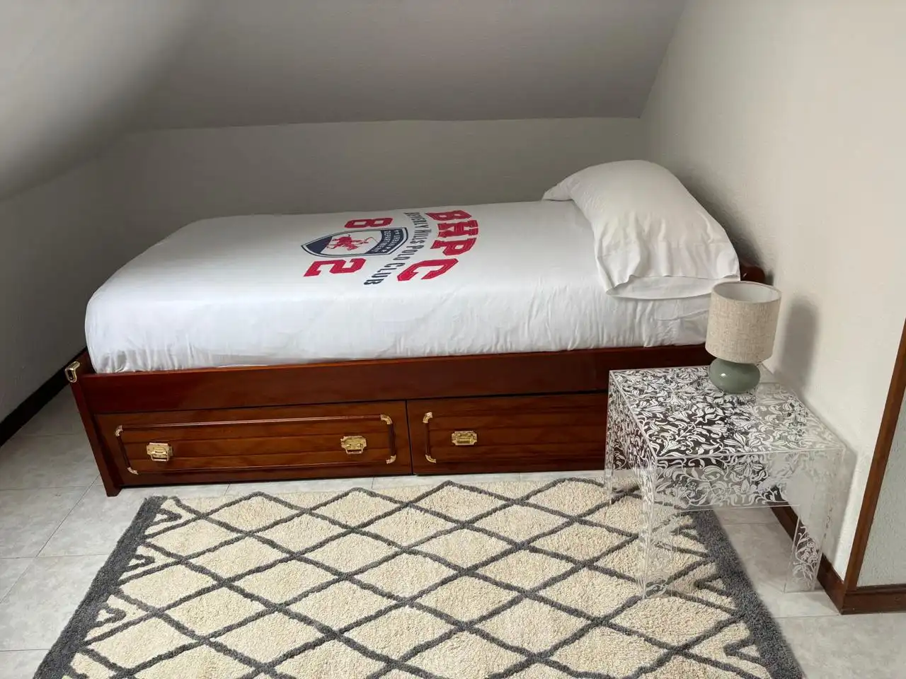 Schlafzimmer von Haus oder Chalet zur Miete in Laredo mit Privatgarten und Terrasse