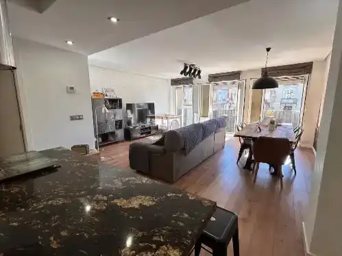 Sala d'estar de Pis en venda en Orihuela amb Aire condicionat, Parquet i Moblat