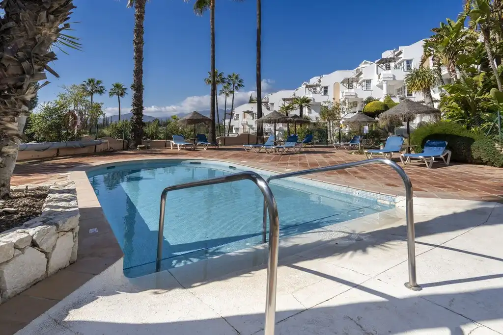Bajo con piscina en venta en Mijas Golf, imagen 29