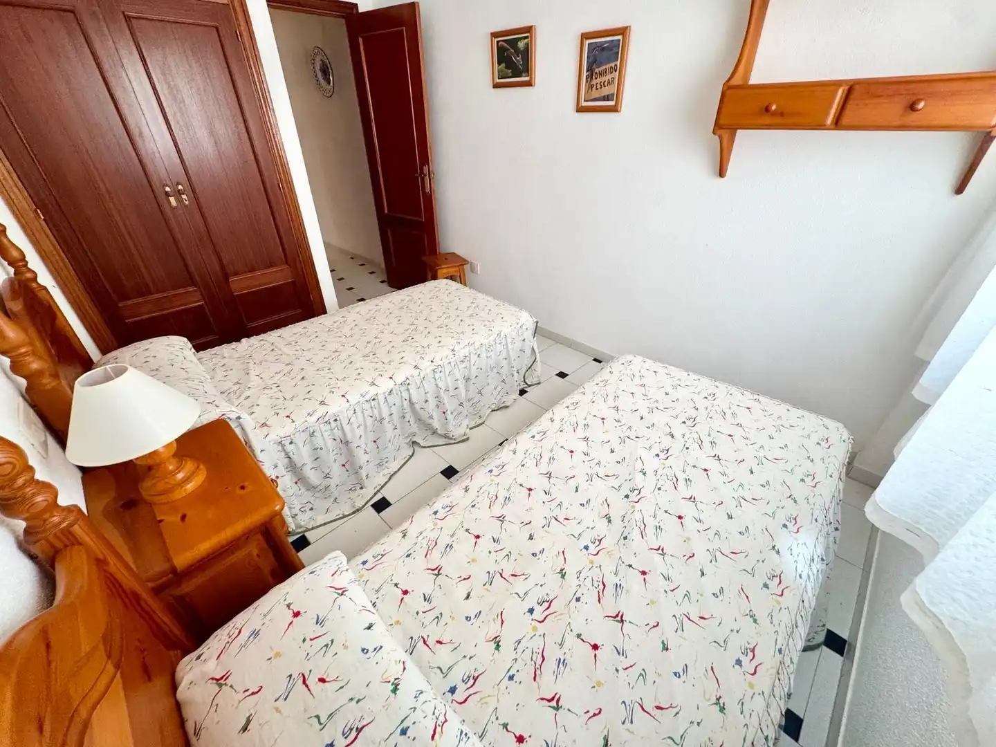 Bedroom of Flat for sale in Punta Umbría  with Terrace, Furnished and Balcony