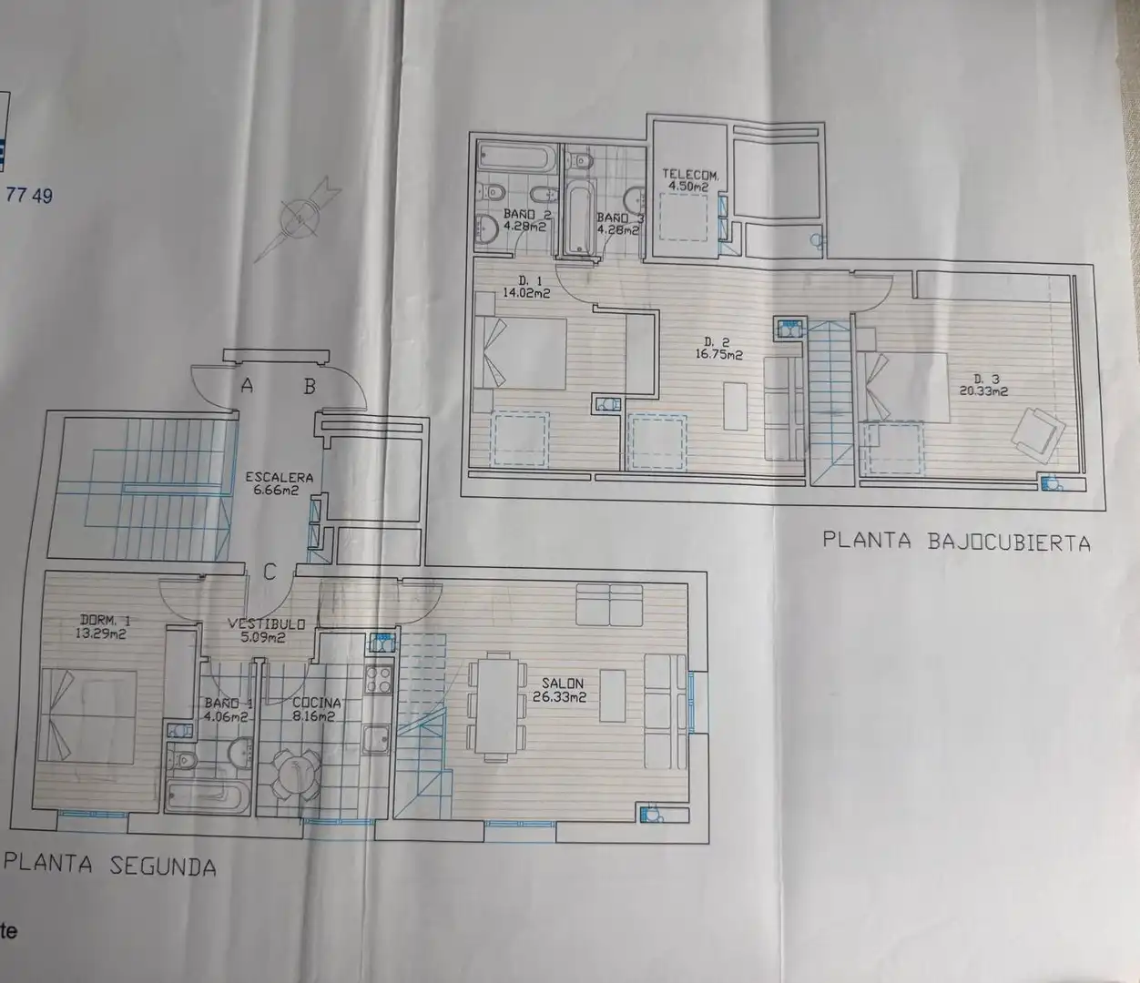 Maisonette zum Verkauf in Getxo  mit Heizung, Parkett und Abstellraum