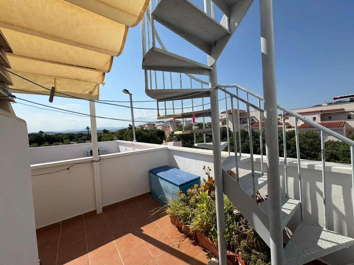 Terraza de Ático en venta en Alcalà de Xivert con Aire acondicionado, Calefacción y Jardín privado