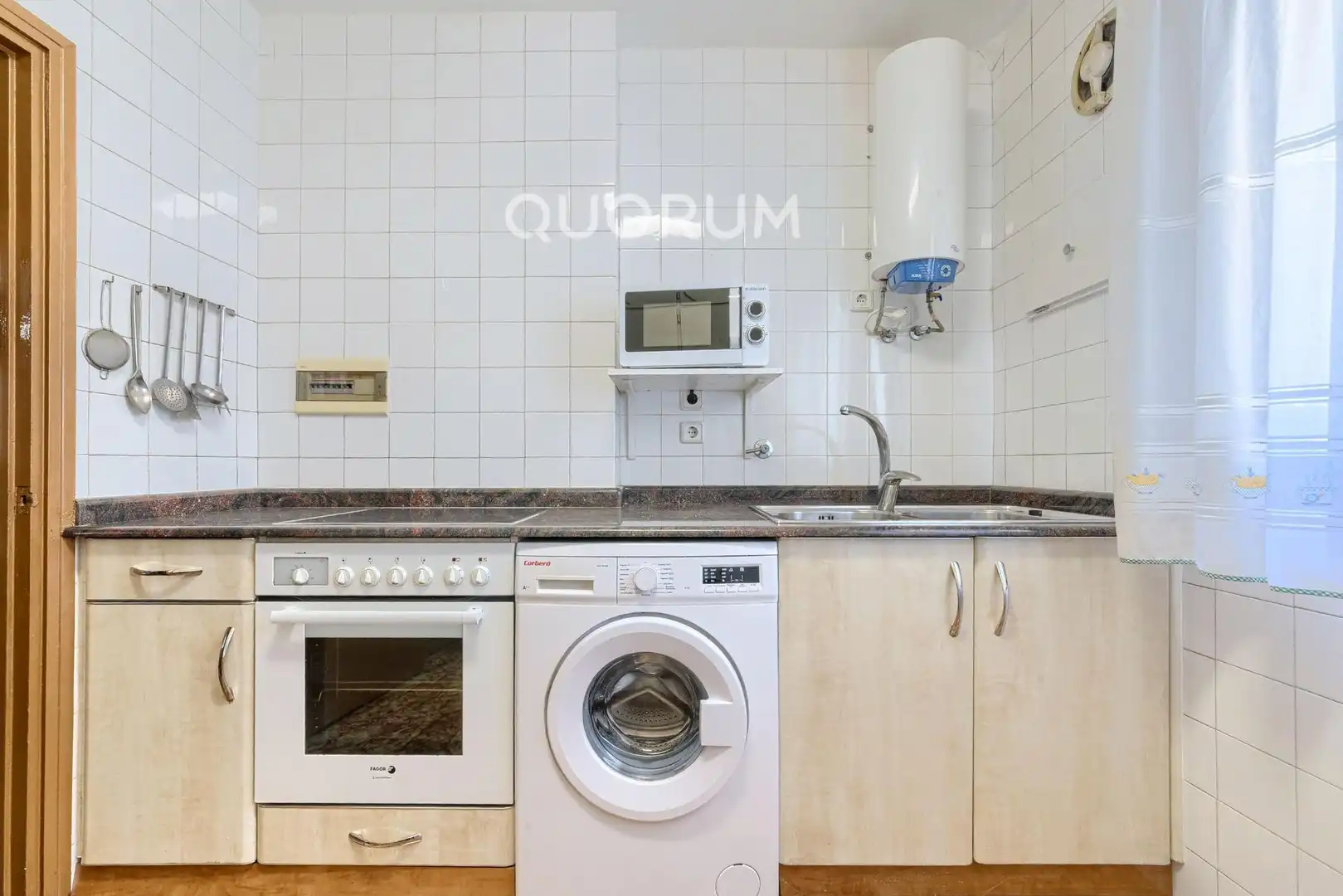 Cocina de Piso en venta en Barakaldo  con Jardín privado, Terraza y Amueblado