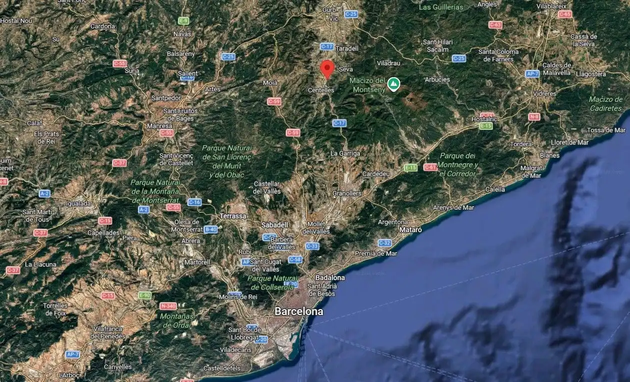 Traster en venda en Balenyà