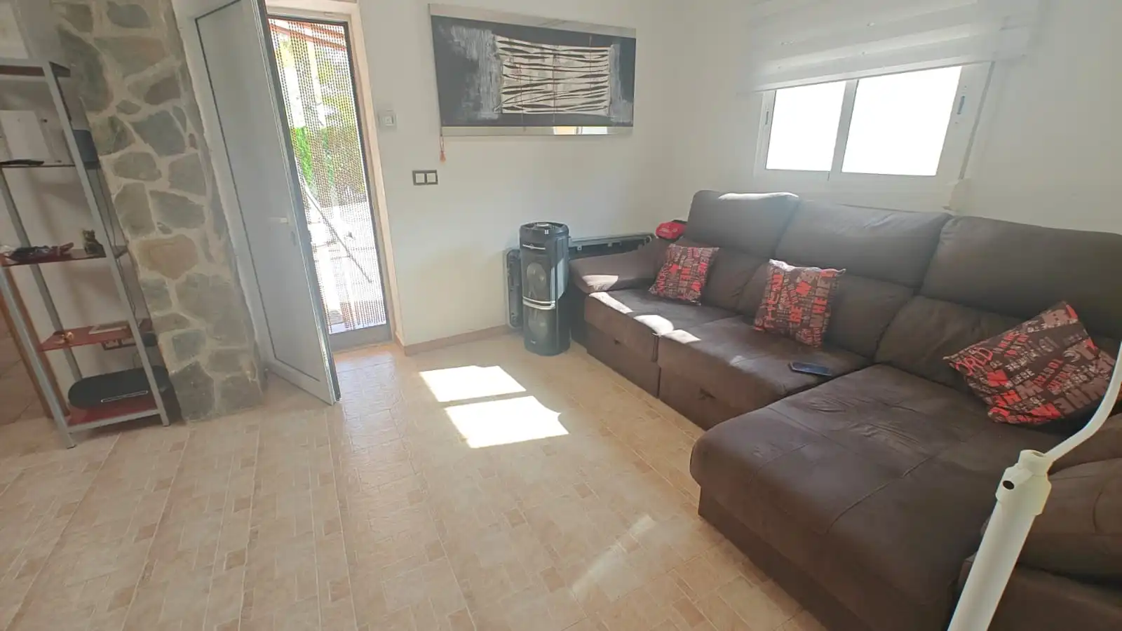 Sala de estar de Casa o chalet en venta en Cunit con Aire acondicionado y Jardín privado