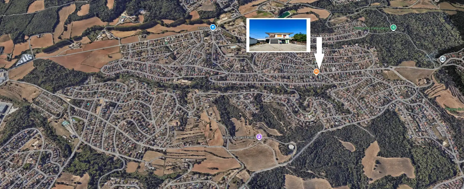 Vista exterior de Local en venda en Lliçà d'Amunt amb Alarma