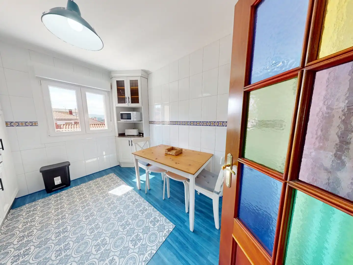 Kitchen of Flat for sale in Gijón   with Heating and Furnished