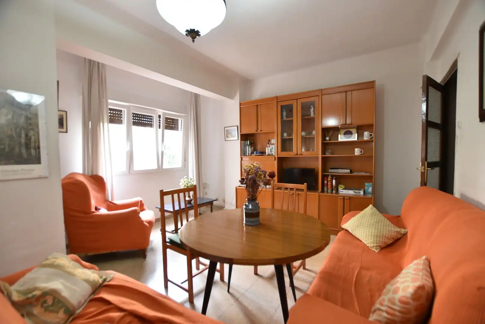 Living room of Flat for rent in Granada  with Furnished