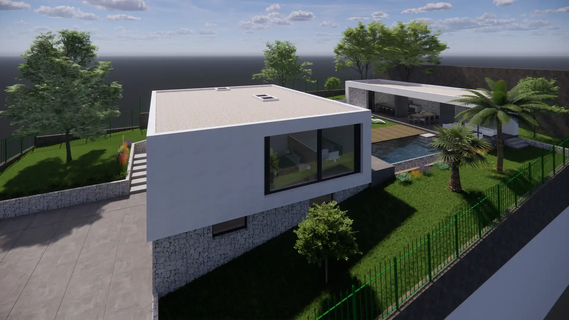 Vista exterior de Casa o chalet en venta en Sant Esteve Sesrovires con Aire acondicionado, Calefacción y Jardín privado