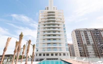 Vista exterior de Pis de lloguer en  Valencia Capital amb Aire condicionat, Calefacció i Parquet