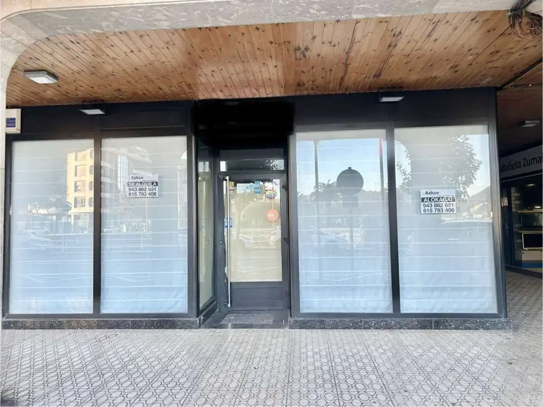 Local comercial de lloguer a Zumaia