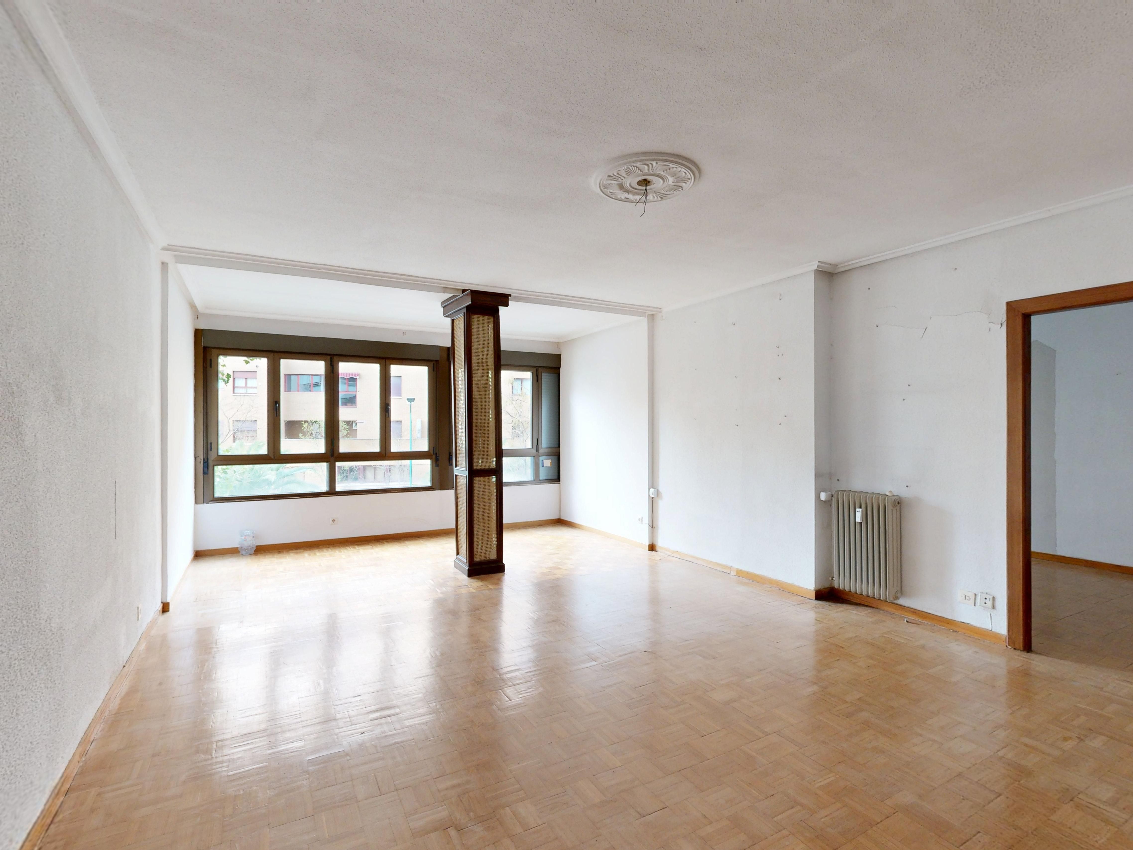 Living room of Flat for sale in Cáceres Capital  with Parquet flooring