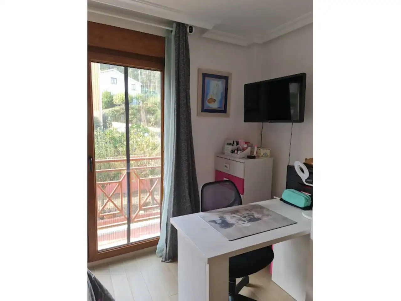Dormitori de Casa o xalet en venda en Sanxenxo amb Calefacció, Jardí privat i Parquet