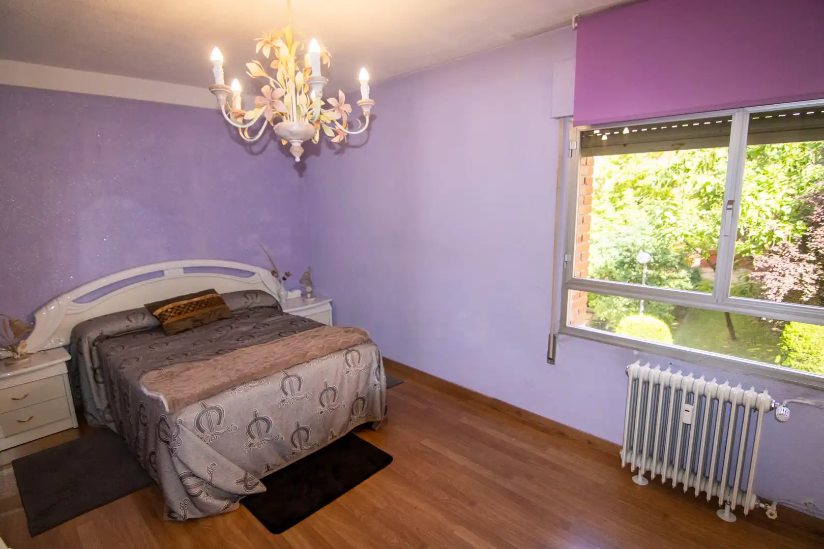 Schlafzimmer von Wohnung zum Verkauf in Madrid mit Heizung, Terrasse und Möbliert
