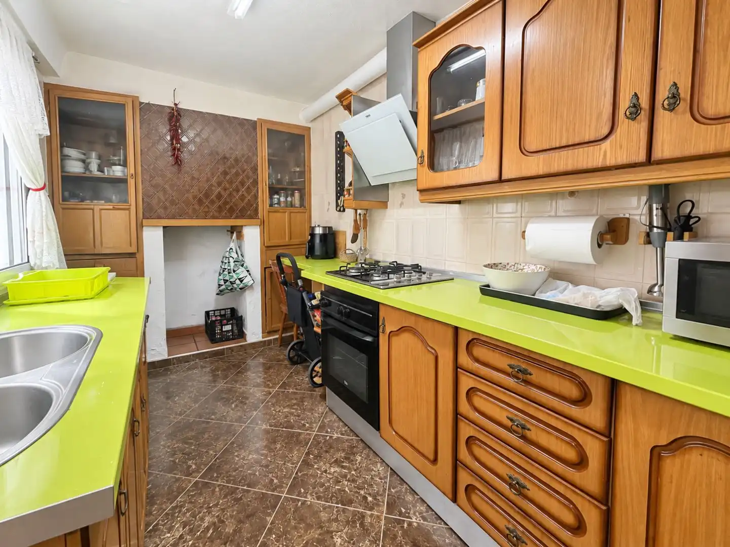 Cocina de Casa o chalet en venta en Atarfe con Aire acondicionado y Terraza