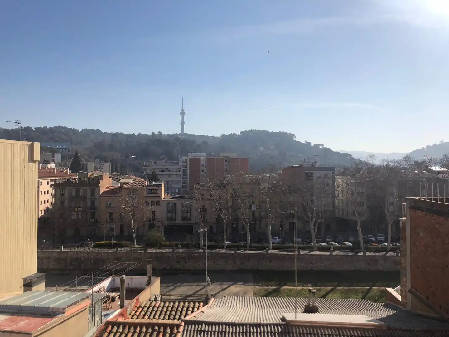 Vista exterior de Piso en venta en Girona con Terraza y Amueblado