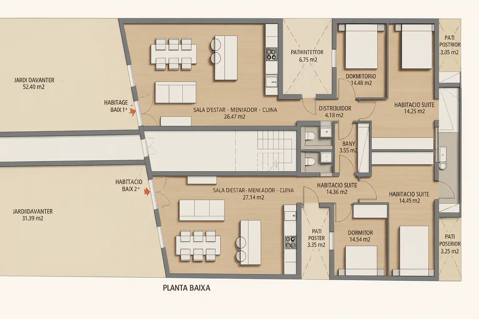 Piso en venta en Barcelona con Aire acondicionado, Calefacción y Parquet