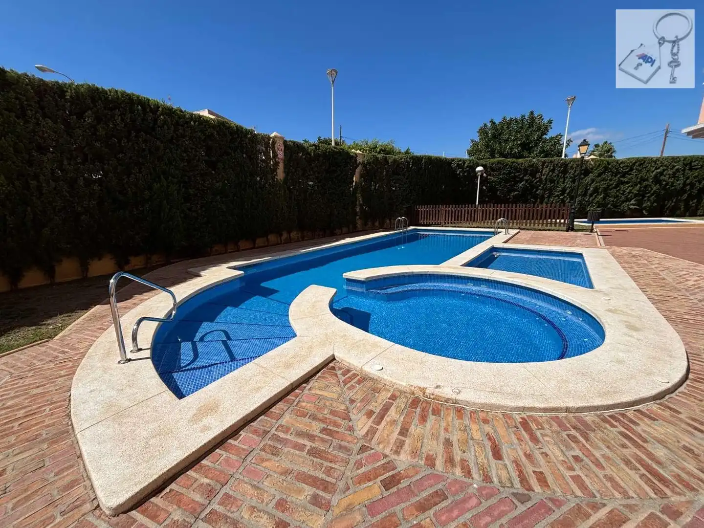 Swimming pool of Flat for sale in Playa de los Locos