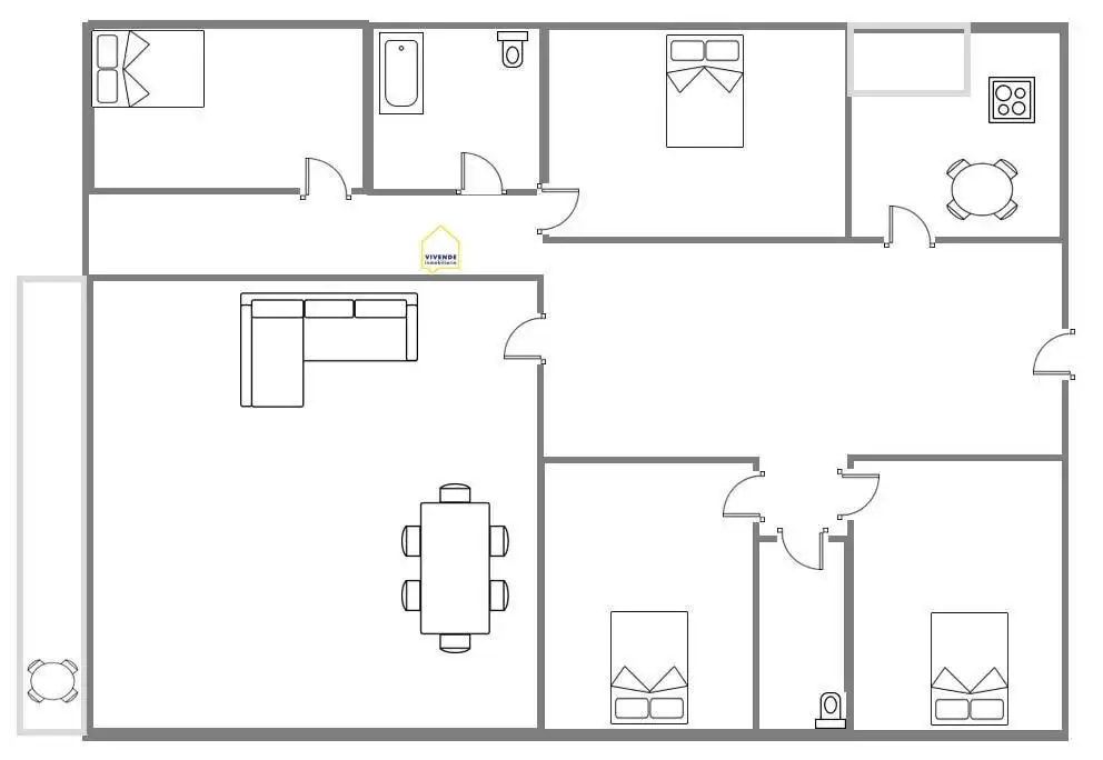 Appartement avec terrasse à vendre à Lorca Ciudad, imagen 39