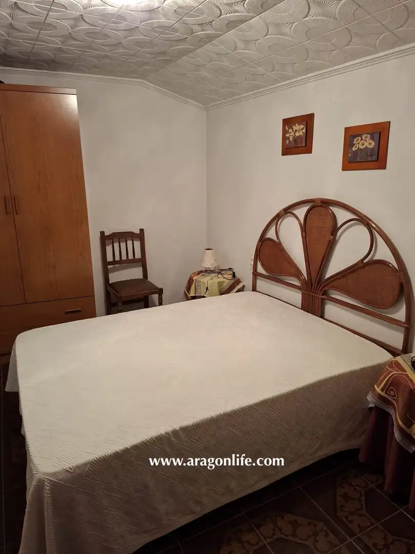 Bedroom of Houses for sale in Maella  with Heating, Furnished and Oven