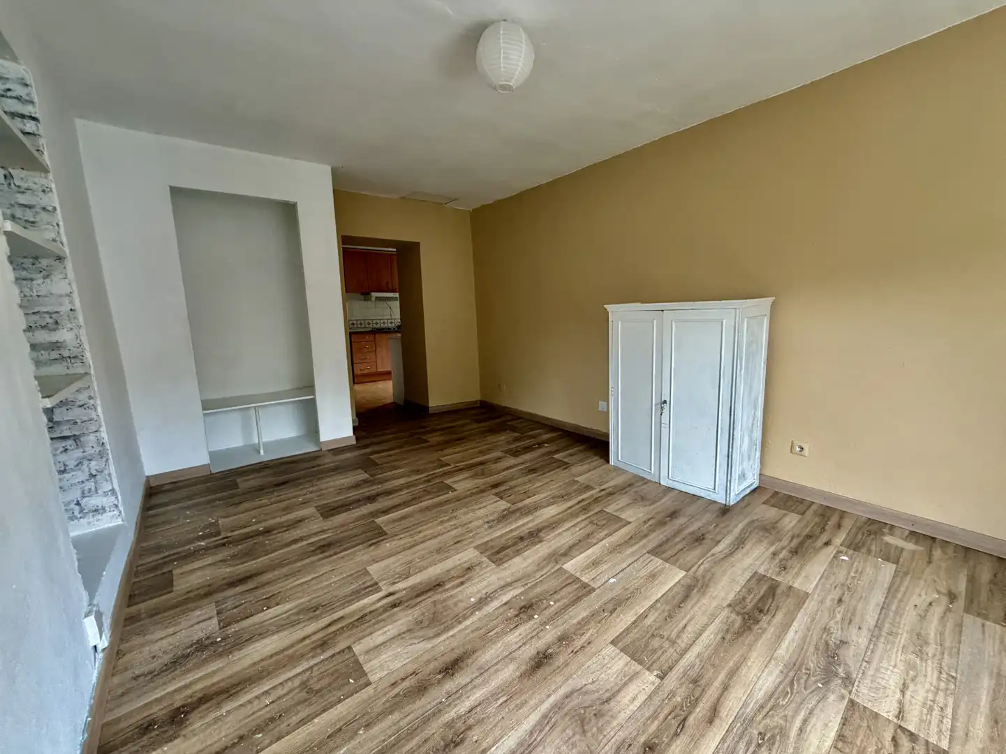 Sala de estar de Casa adosada en venta en Miera