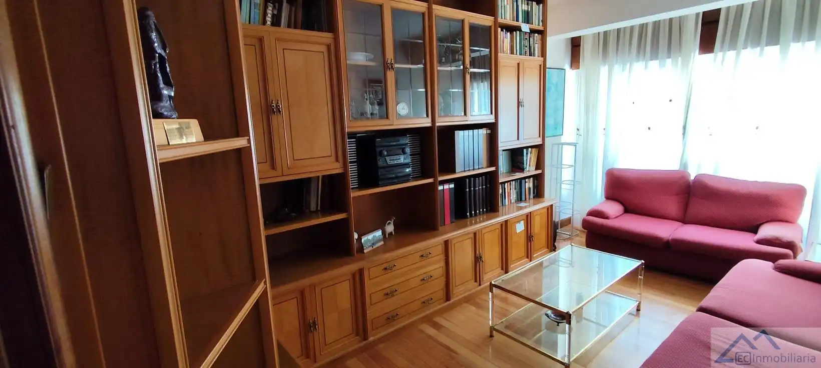 Living room of Flat for sale in Santander  with Parquet flooring