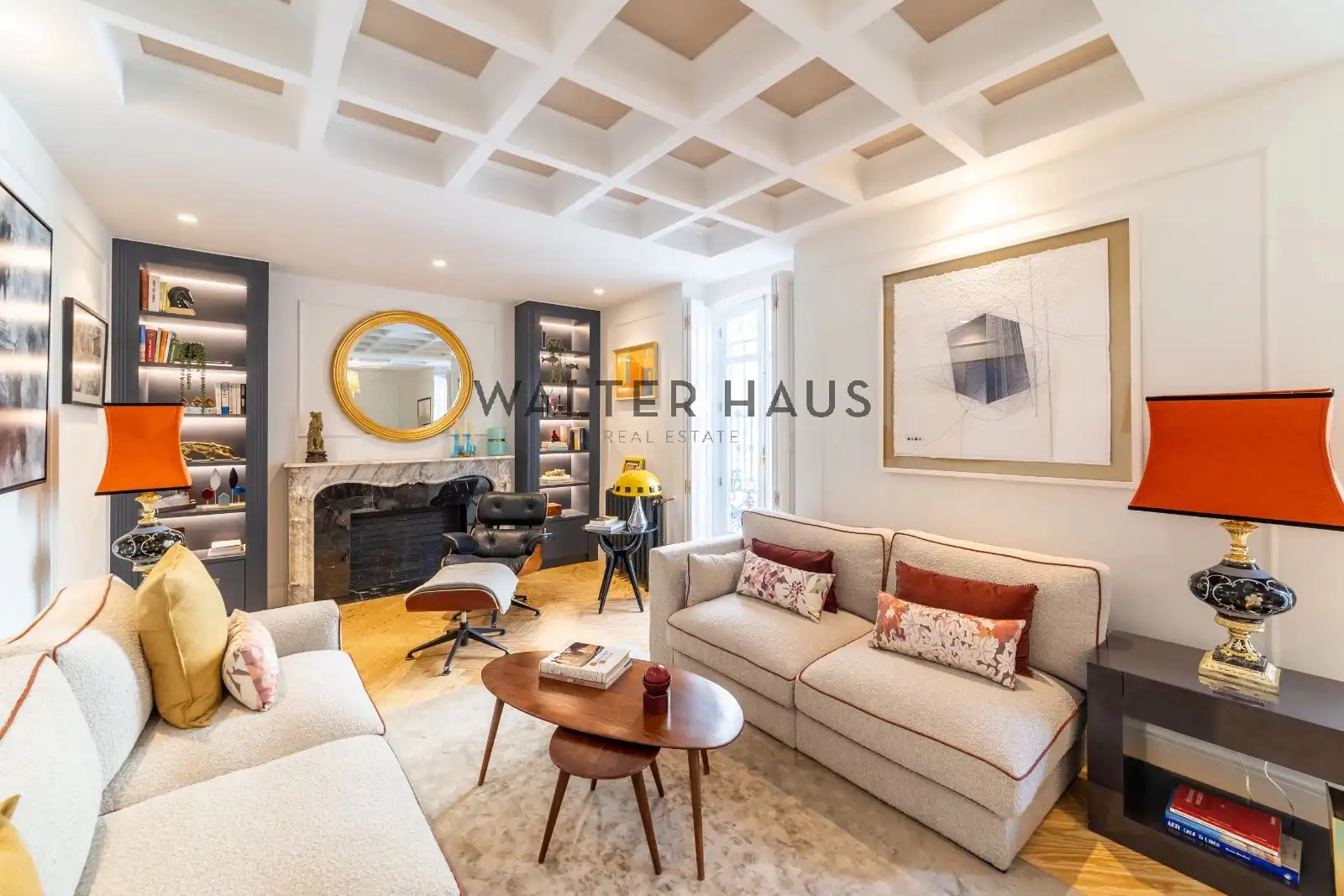 Living room of Flat for sale in Chamberí