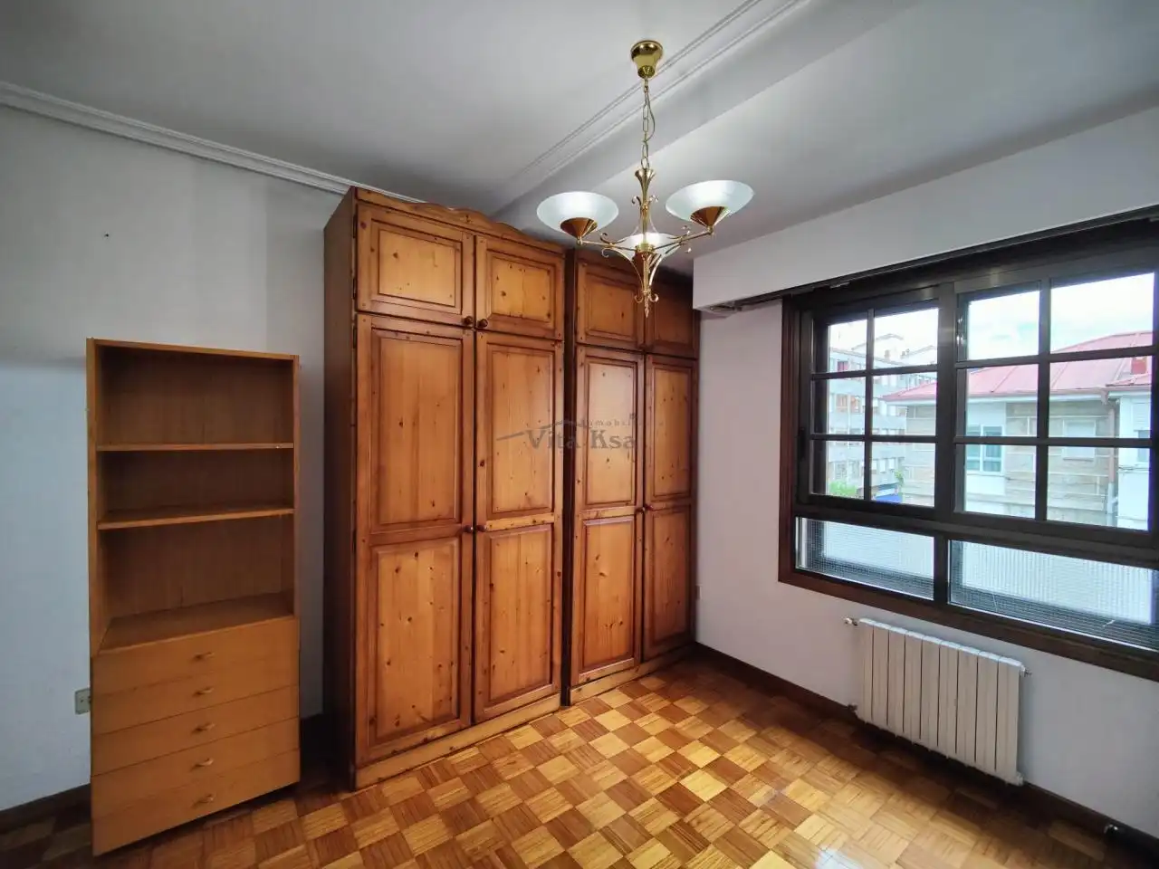 Bedroom of Flat for rent in Ourense Capital   with Heating, Storage room and Furnished