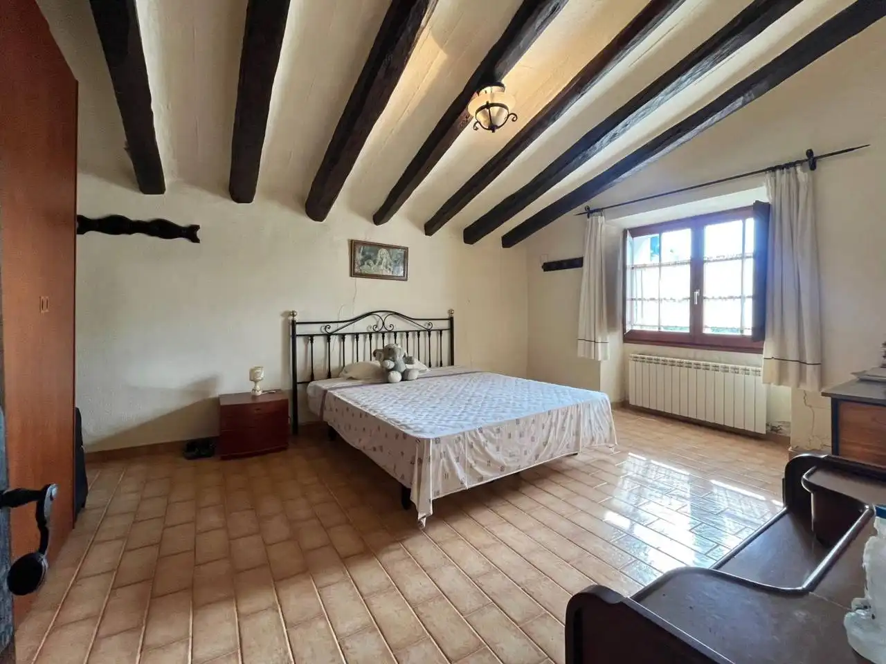 Bedroom of Houses for sale in Sant Martí Sarroca  with Air Conditioner, Heating and Private garden
