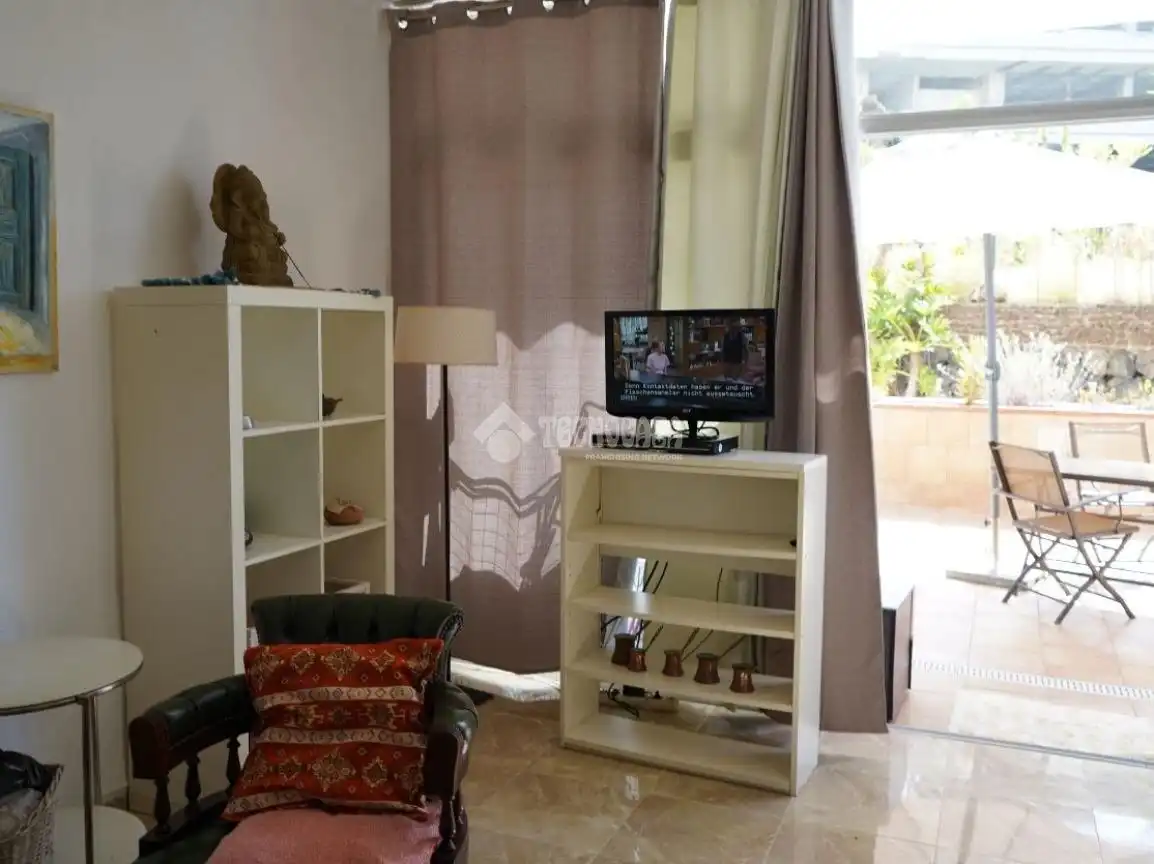Sala de estar de Piso de alquiler en Puerto de la Cruz con Terraza y Amueblado