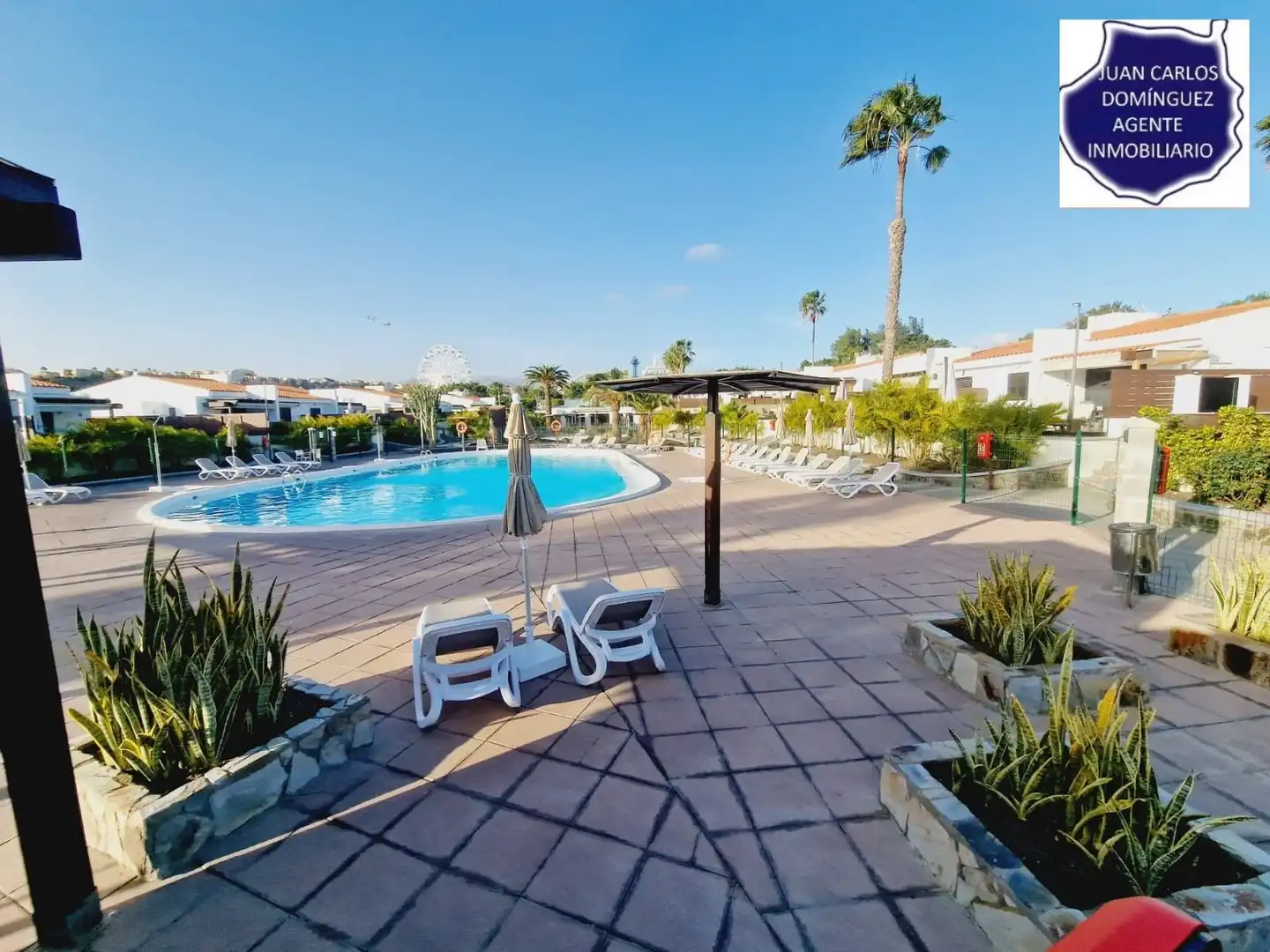 Außenansicht von Haus oder Chalet zur Miete in San Bartolomé de Tirajana mit Privatgarten, Terrasse und Möbliert