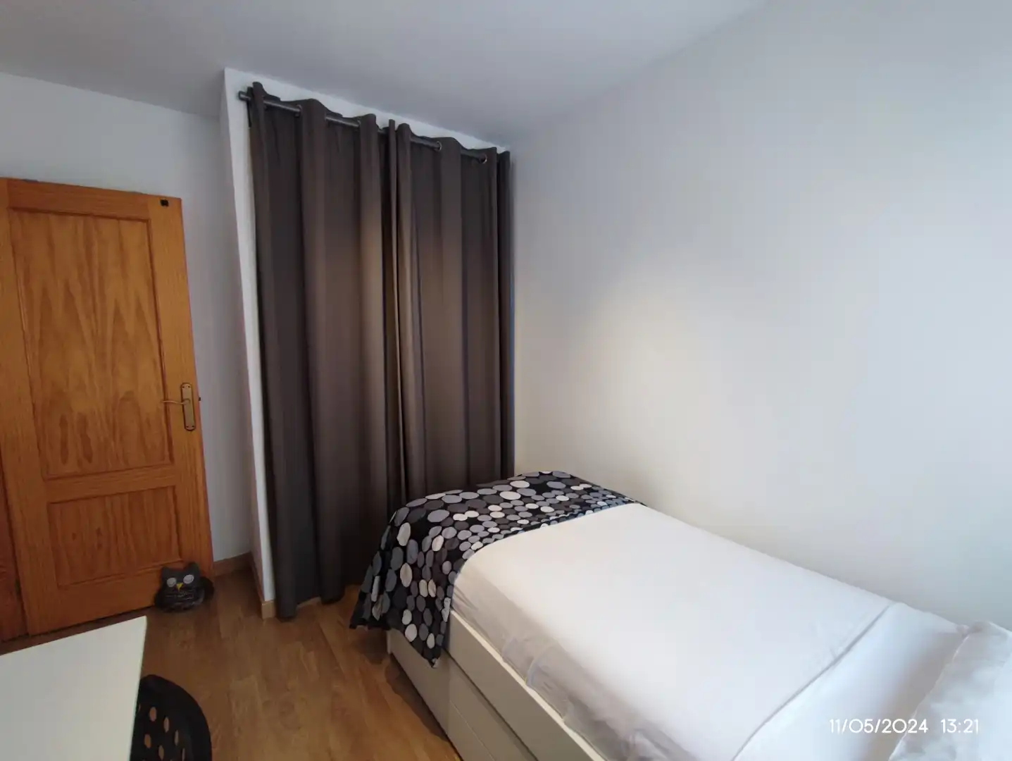 Schlafzimmer von Dachboden zur Miete in Santa Pola mit Klimaanlage, Heizung und Terrasse