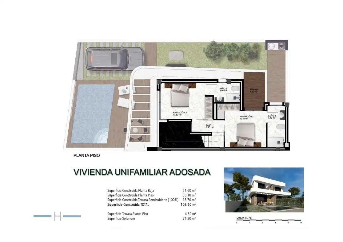 Casa con terraza en venta en Los Montesinos, imagen 26