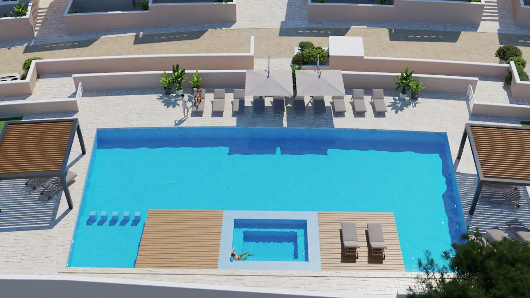 Piscina de Casa o chalet en venta en Pilar de la Horadada con Terraza y Piscina comunitaria
