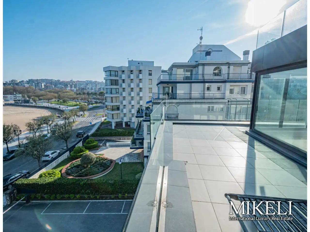 Terrasse von Wohnung zum Verkauf in Santander mit Heizung, Parkett und Terrasse