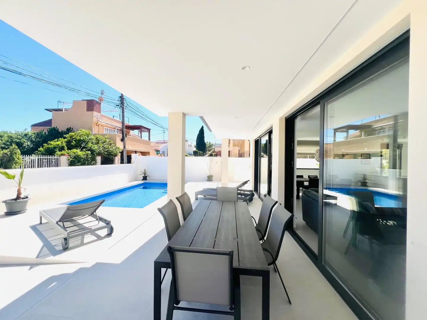 Terrassa de Casa o xalet en venda en Guardamar del Segura amb Calefacció, Jardí privat i Terrassa