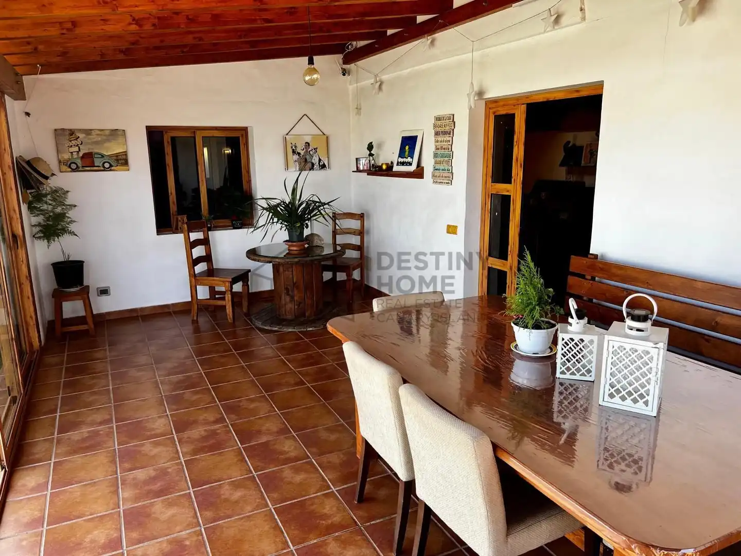 Comedor de Casa o chalet en venta en Tuineje con Jardín privado, Piscina y Amueblado