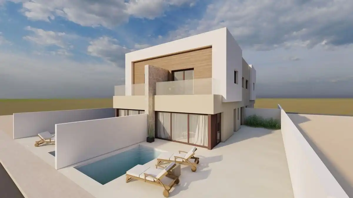 Maison mitoyenne avec piscine à vendre à Santiago de la Ribera, imagen 6