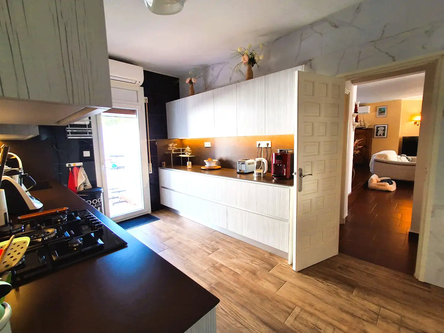 Küche von Haus oder Chalet zum Verkauf in Mont-roig del Camp mit Klimaanlage, Heizung und Privatgarten