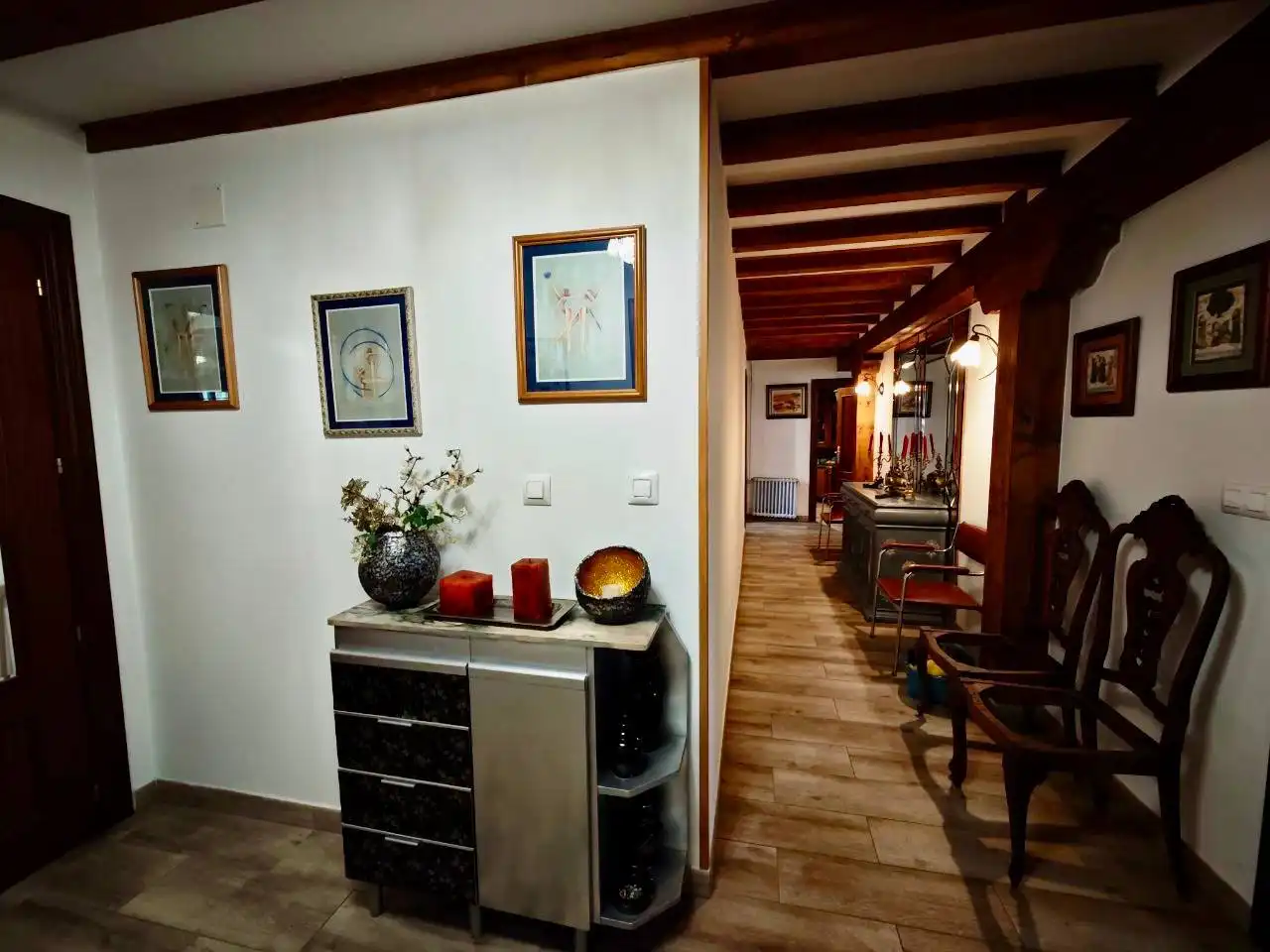 Casa adosada en venda en Rebolledo de la Torre amb Calefacció, Parquet i Moblat