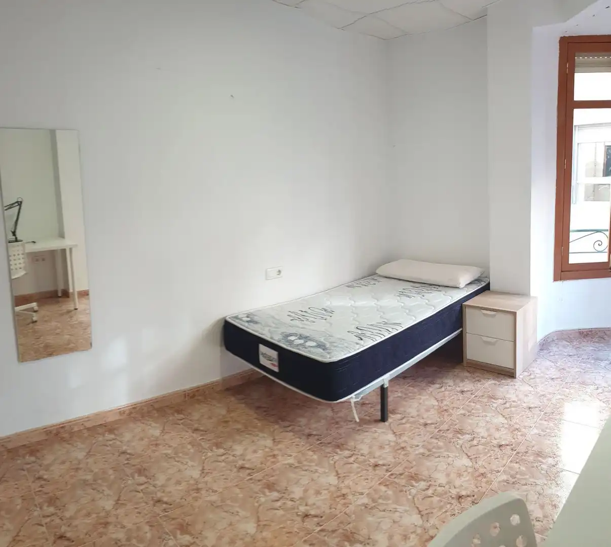 Bedroom of Flat for rent in Murcia  with Air Conditioner, Heating and Private garden