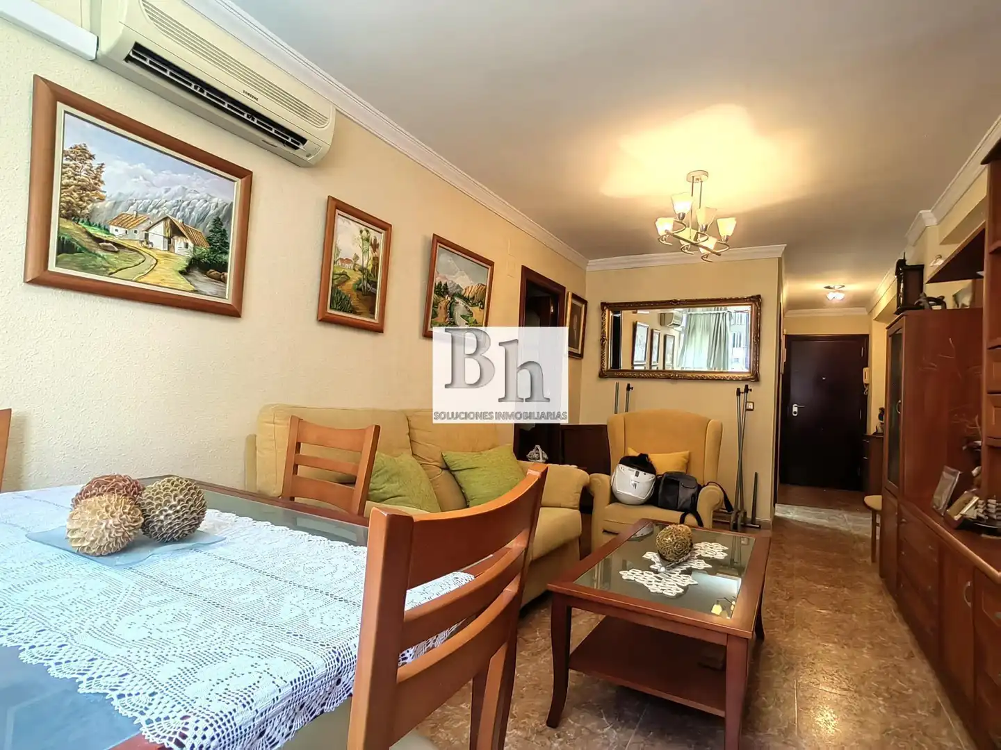 Sala de estar de Piso en venta en Málaga con Aire acondicionado
