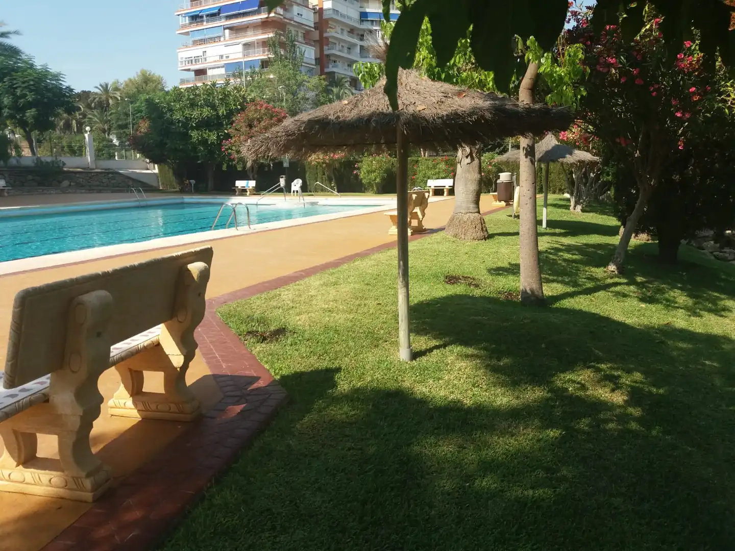 Swimming pool of Flat for rent in Alicante / Alacant  with Air Conditioner, Heating and Terrace
