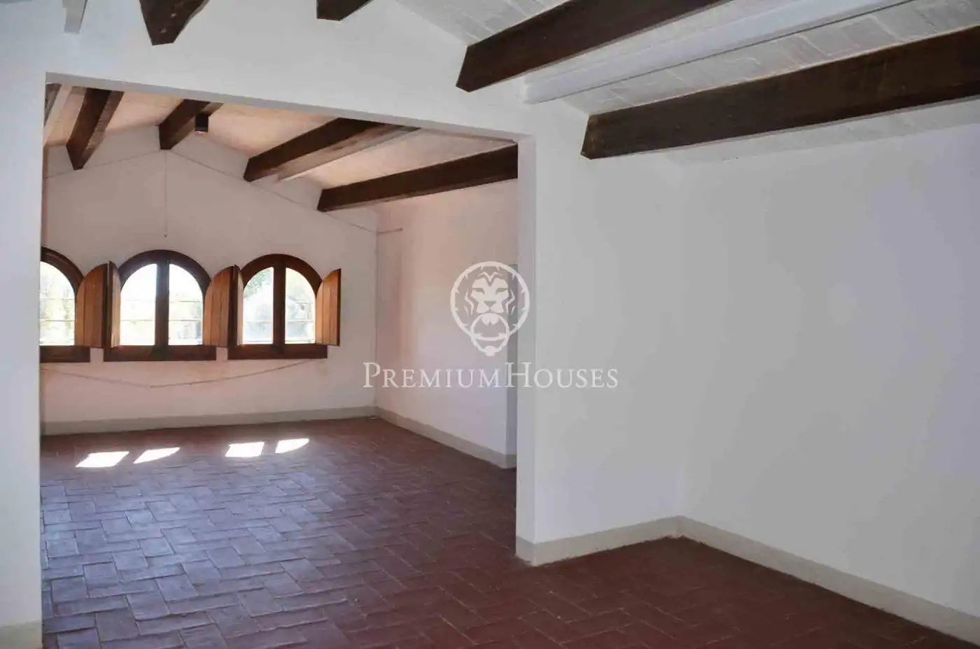 Sala d'estar de Casa o xalet en venda en Sant Andreu de Llavaneres amb Calefacció i Jardí privat