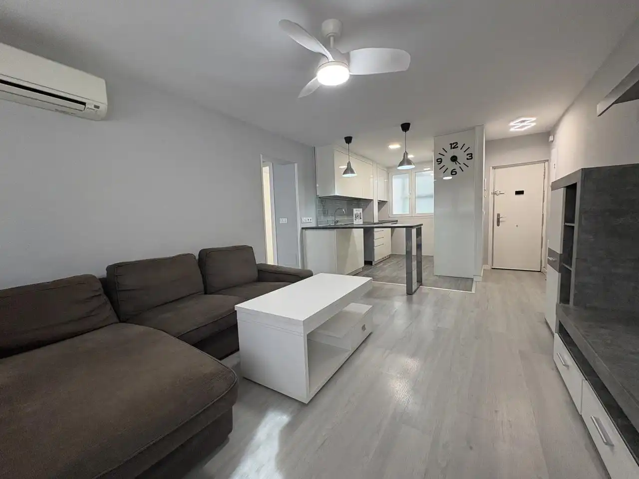 Sala de estar de Piso de alquiler en Madrid con Aire acondicionado y Calefacción