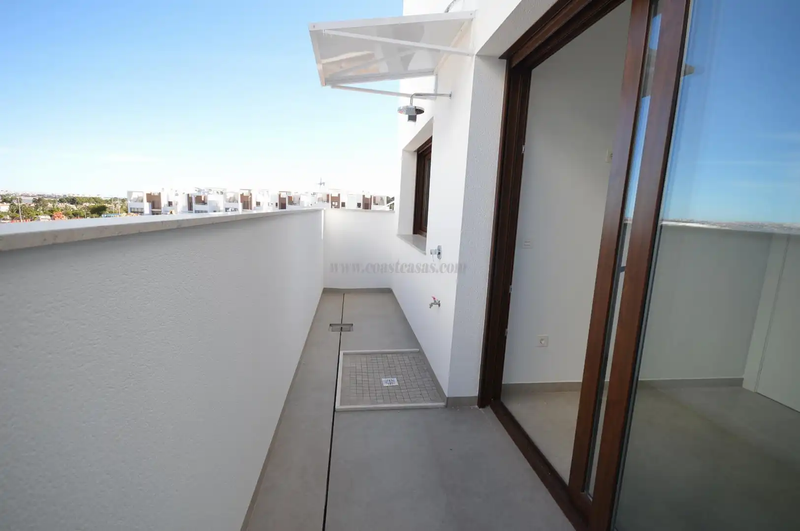 Terrace of Apartments for rent in Torrevieja  with Air Conditioner, Heating and Terrace