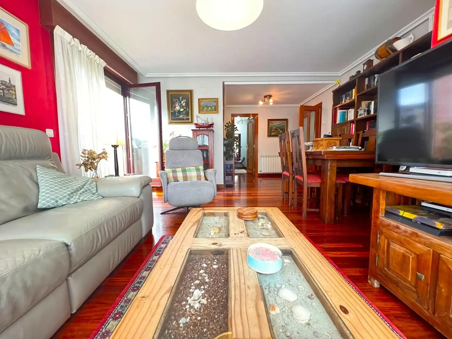 Sala de estar de Piso en venta en Guriezo con Calefacción, Terraza y Trastero